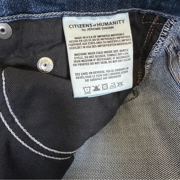 Citizens of Humanity (26) Rocket Sky High Skinny Ankle Split Hem - Picture 6 of 13